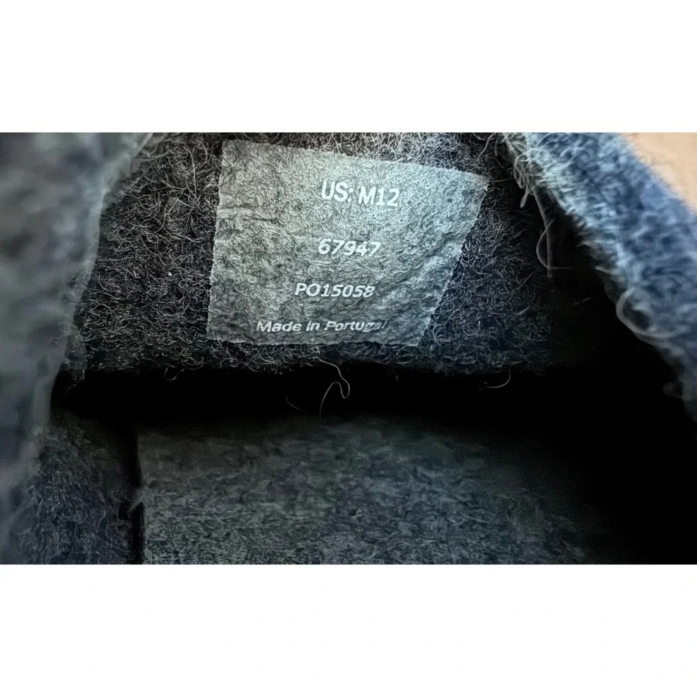 Huckberry‎ Wool Outdoor Slipper (recycled) Size 12 Rubber Sole